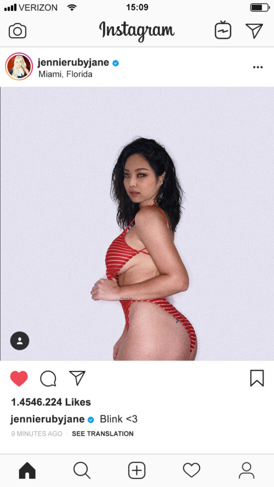 Jennie Kim nude fake