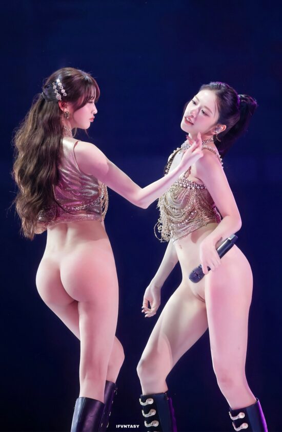 Ahn Yujin & Wonyoung nude fake (2 Pics)